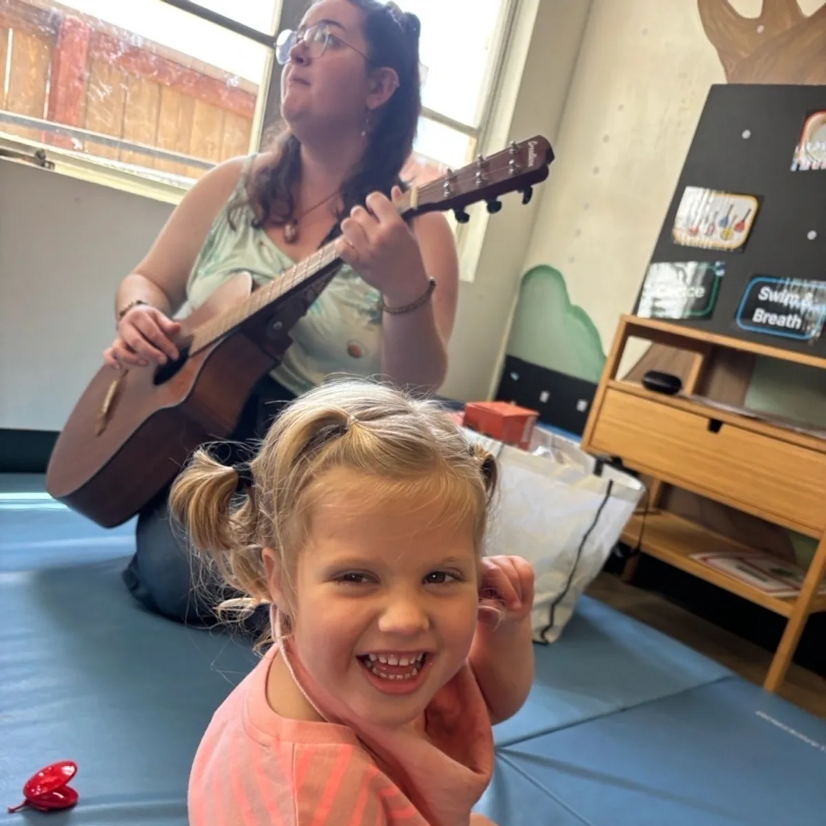 Music therapy session